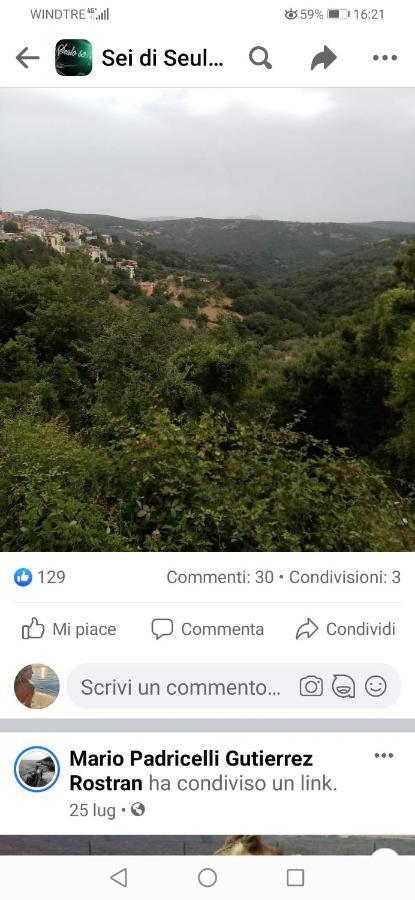 Stellaria Casa Vacanze In Montagna Panorama Stupendo Sardegna Seùlo Dış mekan fotoğraf